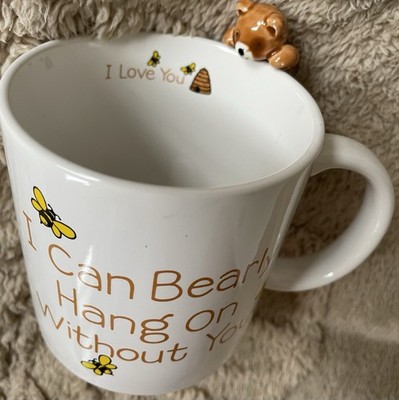 Muggamals By Applause Tasse/Tasse 3D Teddy Vintage 1986 Made In Japan