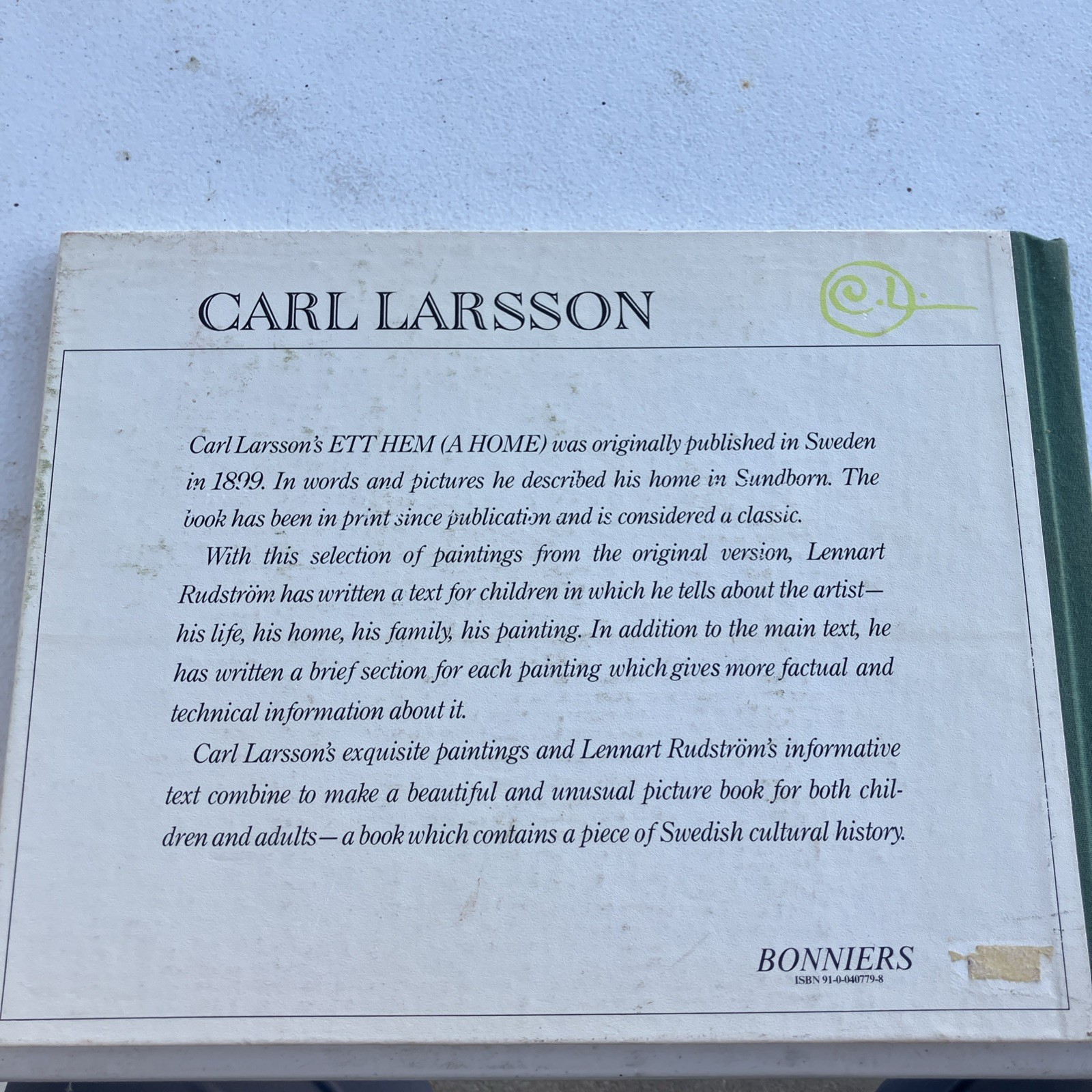 A Home by Lennart Rudstrom HC B20 Bonniers