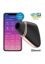 Satisfyer Love Triangle Air Pulse Stimulator + Vibration - Black