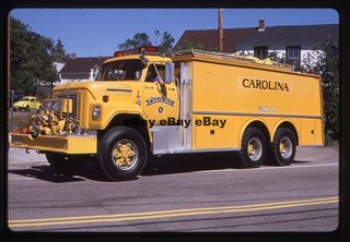 Carolina RI Tanker 4 1974 International/Continental Fire Apparatus Slide