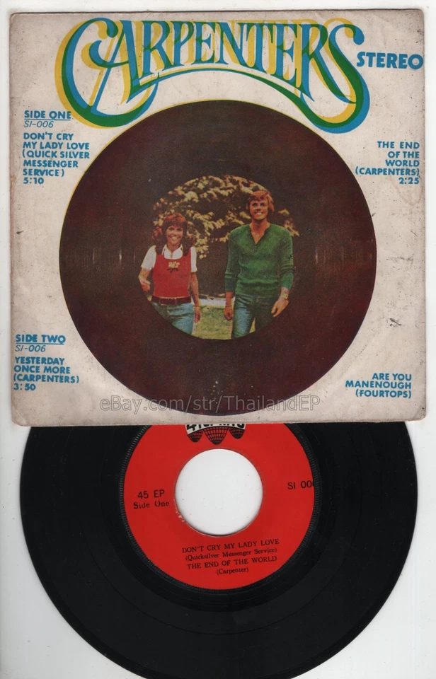 QUICKSILVER MESSENGER SERVICE /CARPENTER /CARPENTER /FOUR TOP THAI EP THAILAND - Image 2 of 3