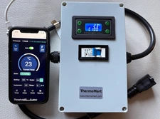 Plug & Play WiFi Temperature Controller Kiln Pottery Glass Annealing Paragon 20A