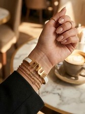 MM Bangle 316L Stainless Steel Women's Bangle Fashion Jewelry