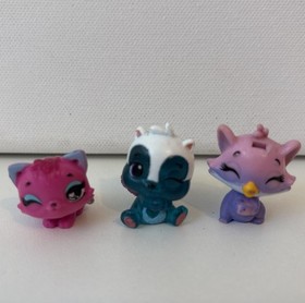 Hatchimals CollEGGtibles Lot of 50 Miniature Animal Figures Glitter Winged