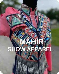 Chemise Western Showmanship Horsemanship Pleasure Show Avion - Taffeta