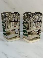 Bath  Body Works CHRISTMAS Tree Holiday Home Foaming Hand Soap Holder Snowflake