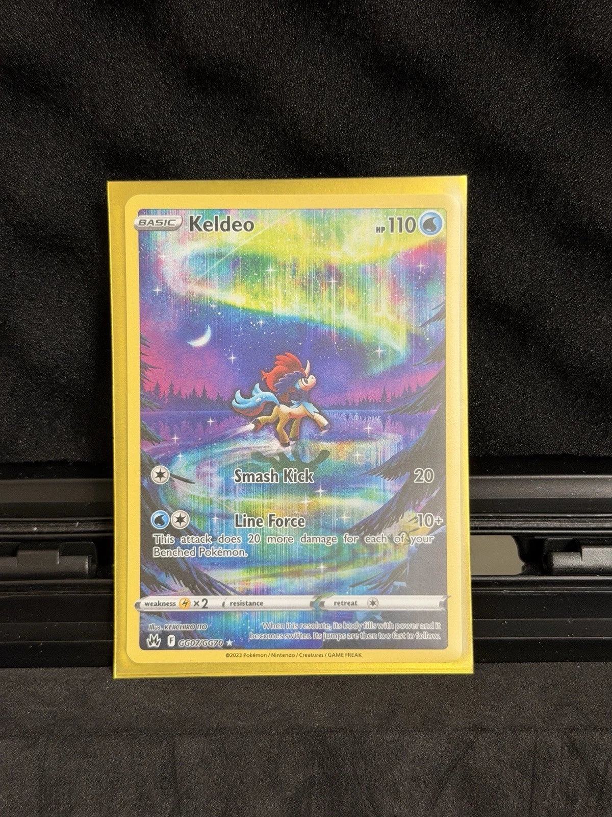 Keldeo GG07/GG70 SWSH: Crown Zenith: Galarian Gallery Holo
