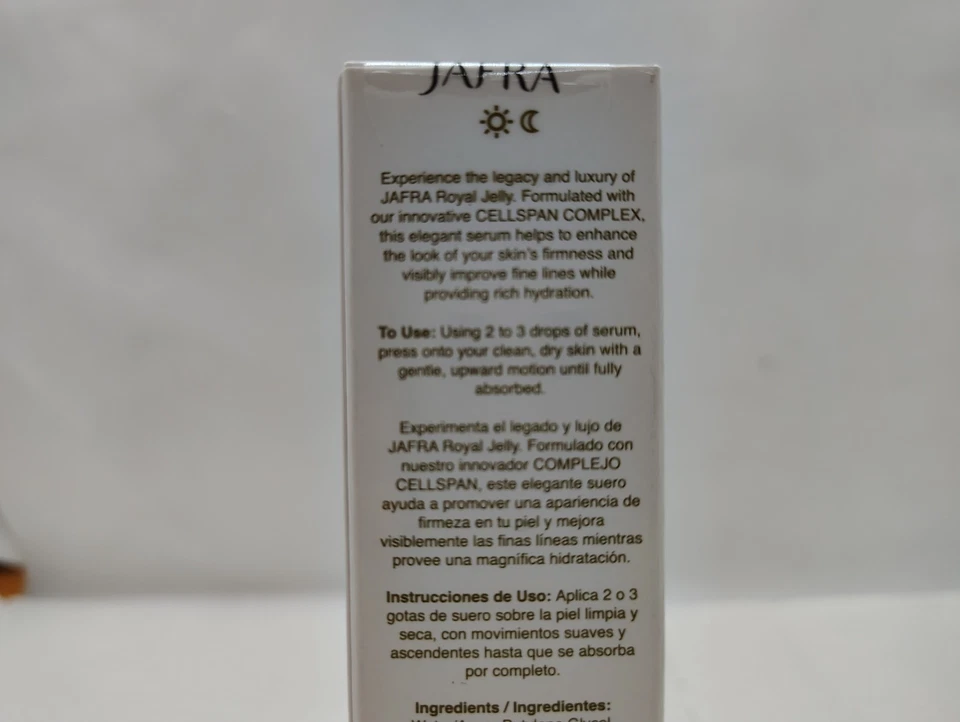 Jafra Royal Jelly Hydrating Lift Facial Serum Suero Facial 30 ml 1floz New Image - Image 4 of 4
