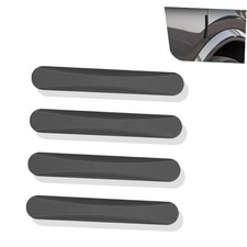 4PCS Silicone Car Door Edge Guards, Car Door Anti-Collision Guards, black