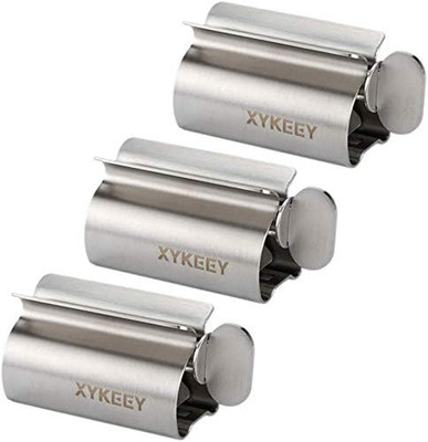 Toothpaste Tube Squeezer - Set of 3 Toothpaste Squeezer Rollers, Metal Toothpast