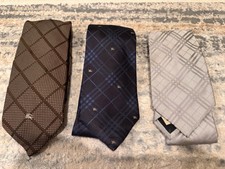 Burberry Mens Neck Tie Silk