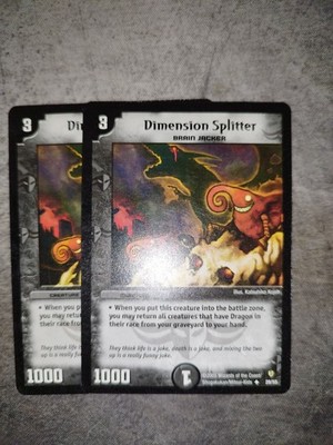 Duel Masters - Dimension Splitter 28/55 DM-08 Dragon Meta DM8 - NM