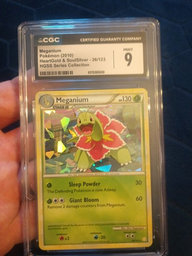 Meganium graded CGC 9 for sale on eBay