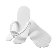 Spa Rubber Thong Sandal Disposable Slippers Pedicure Flip Flops Footwear 