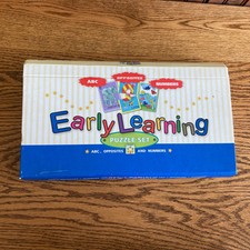 Easy Learning Flashcard Puzzles Language  Math Fun Learning Preschool Great
