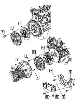 Genuine Mopar Dust Structural Cover 53021584AA