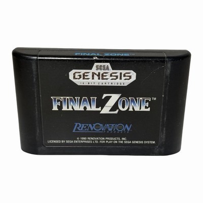 Final Zone Sega Genesis Cartridge Only