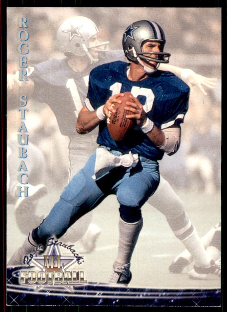 1994 Ted Williams Roger Staubach's NFL Roger Staubach Dallas Cowboys #1