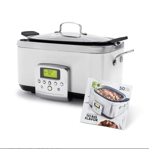 GreenPan Elite 6-Quart Slow Cooker New - Picture 2 of 8