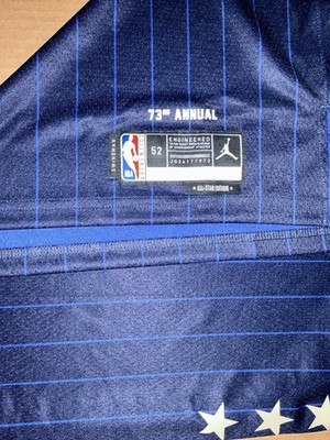 LeBron James NBA All-Star Jersey Mens XL Blue NBA Basketball 23 Nike Adult