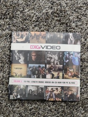 DIG VIDEO Vol 2 Music Video CD-ROM PC Mac New Sealed Promo