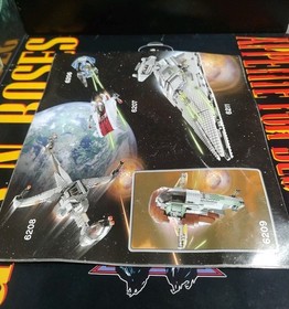 LEGO Star Wars: Jabba's Sail Barge 6210 Original Instructions Manual Part Only