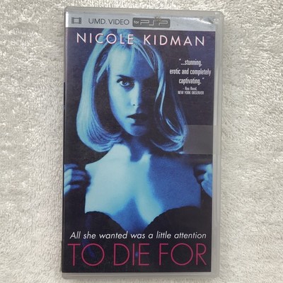 To Die For UMD Video for PSP Nicole Kidman Gus Van Sant R Rated 1995 Movie