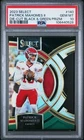 2023 Select Patrick Mahomes II PSA 10 GEM Die-Cut Black & Green Prizm #140