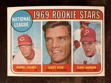 High # 1969 Topps #624 - NEW YORK METS C  DUFFY DYER  ROOKIE Card          69365. rookie card picture