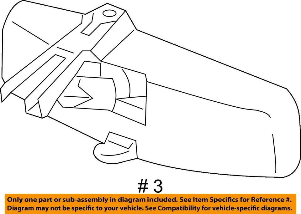2011-2016 Chevrolet Cruze Interior Rear View Mirror Oem F4E7L - Image 4 of 4