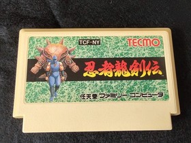 Ninja Ryukenden Ninja Gaiden Famicom FC Cartridge,w/Manual,Box, Working-f0715-