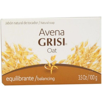 Avena Grisi Natural Oat Soap Balancing, 3.5 oz - (Pack of 6)