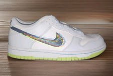Nike Dunk Low 3D Swoosh Grey GS Size 5y