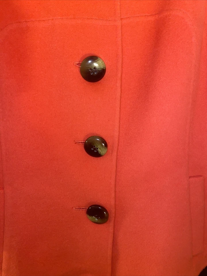 Suéter de lana fina James Perse para mujer talla 14 abrigo/chaqueta rosa tacto suave 295 $ Foto 2 de 4