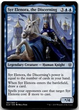 Syr Elenora, the Discerning U Throne of Eldraine 67 NM