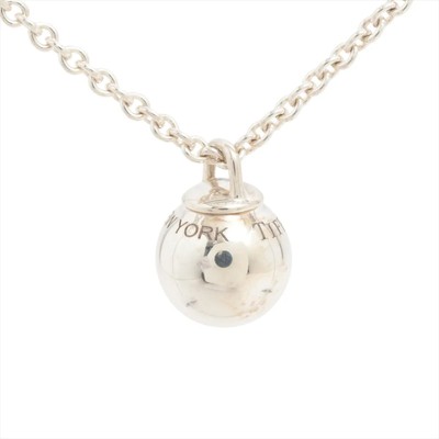 Tiffany Hardware Ball Necklace 925 3.7g Silver
