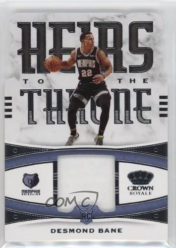 2020-21 Panini Crown Royale Heirs to the Throne Desmond Bane #HT-BAN Rookie RC