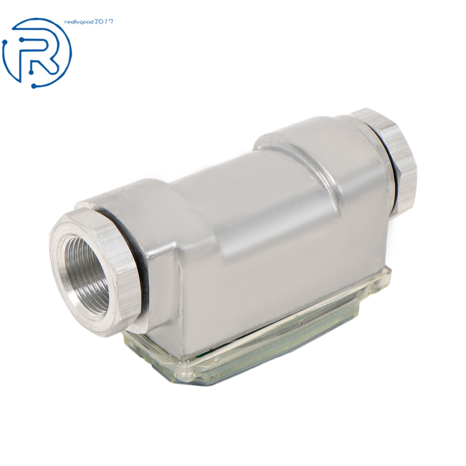 High Precision 1" Digital Flow Meter 2.6-26 GPM for Liquid Flow Measurement