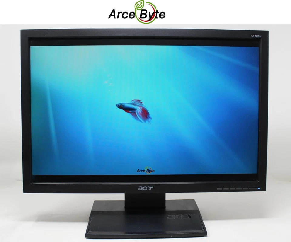 MONITOR PC ACER V193HQ 19 POLLICI WIDESCREEN 16:9 LCD NERO FATTURABILE