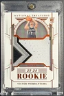 2023 National Treasures Victor Wembanyama Rookie Orange Patch /75 Spurs!