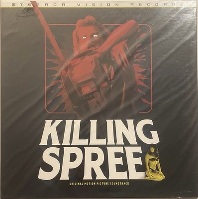 NEW Perry Monroe - Killing Spree OST LP Terror Vision 2016 Splatter Vinyl Record