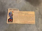 1983 GI Joe Cobra Commander v1.5 File Card