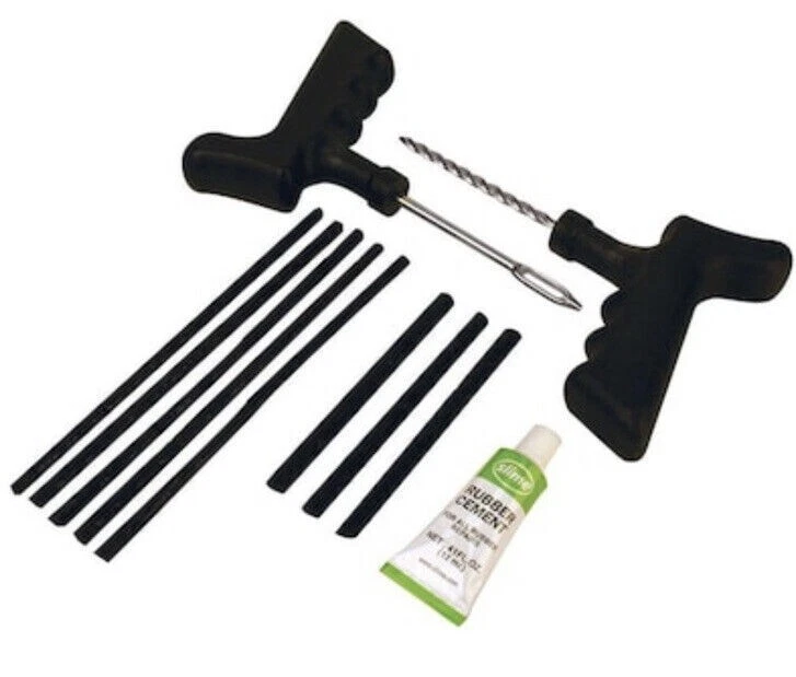 NEW! Slime 11pc Deluxe Tire Repair Reamer Plug Kit Auto Car Truck 2040-A - Image 2 of 2