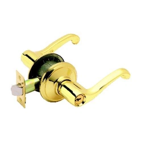 Puerta derecha Schlage Ultima latón brillante máxima seguridad cerrojo llave entrada Foto 4 de 4