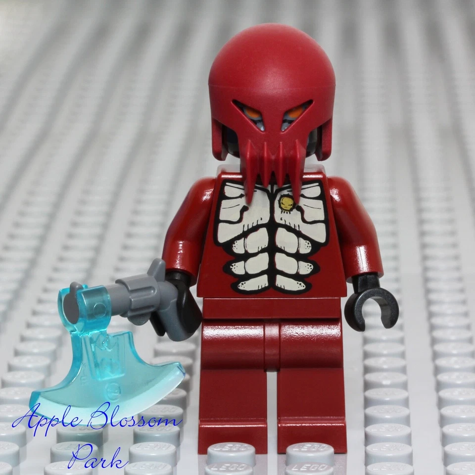 НОВАЯ МИНИФИГУРКА LEGO CRANIAC космическая полиция 3 Хэллоуин темно-красный череп инопланетного клыка 5985 - Изображение 3 из 4