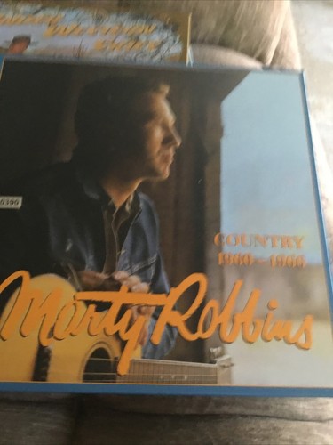 (390)k) Marty Robbins 4 Disk Set New 1960.1966 With History Book - Picture 5 of 6