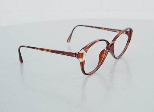Saphira lcm Brille Oversized Braun Lese Sonnen Brille Vintage 50er 60er Jahre - Picture 9 of 10