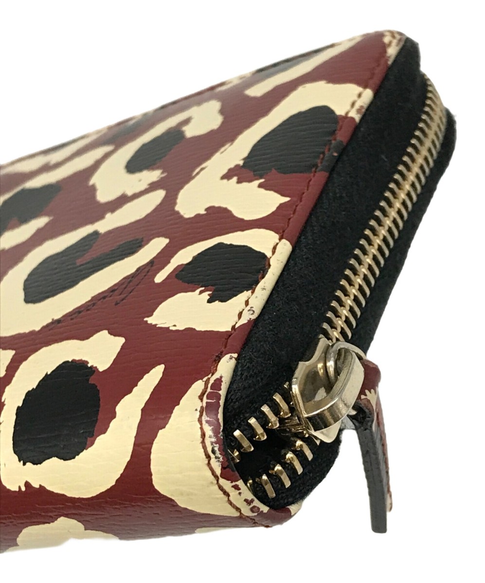 Gucci Wallet Leather Red Leopard Long Wallet GG Emblem Gucci Wallet Leather Red Leopard Long Wallet GG Emblem