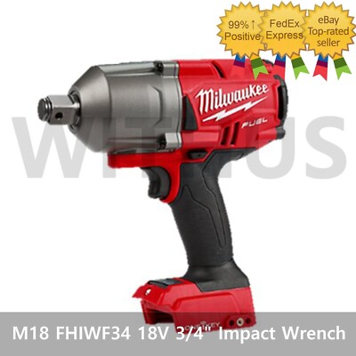 Milwaukee M18 FHIWF34-0X 18V Cordless Fuel 3/4'' Impact Wrench (CHIWF34 next)=