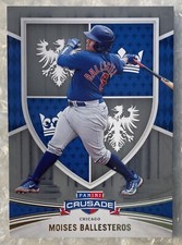2024 Panini Crusade #38 Moises Ballesteros ROOKIE PROSPECT SILVER PARALLEL